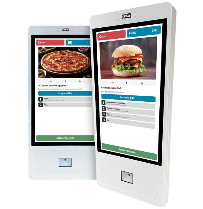 Sistema de autoservicio para restaurantes